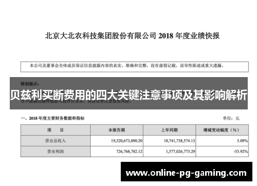 贝兹利买断费用的四大关键注意事项及其影响解析